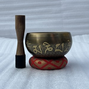 Fabricant de bols chantants en laiton antique de haute qualité, bols sonores personnalisés pour la méditation, la guérison et la thérapie mentale - Product Image 4