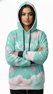 เสื้อฮู้ดดี้โอเวอร์ไซส์สไตล์สตรีทแวร์พรีเมียมสำหรับฤดูหนาว  แบบยูนิเซ็กซ์  พร้อมลายปักและลายพิมพ์แบบซับลิเมชั่นทั่วตัว เหมาะสำหรับสวมใส่ในชีวิตประจำวัน - Product Image 2
