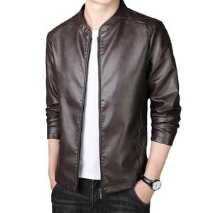 High Quality Custom Fashion <b>Winter</b> Stand Motorcycle <b>Jacket</b> OEM <b>Waterproof</b> Windproof Breathable Wholesale Men's Leather <b>Jackets</b> - Product Image 6