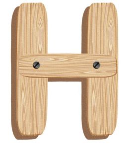 Etiquetas de Alfabeto Colgantes de Madera Ecológicas para Decoración Navideña, Envoltura de Regalos y Decoración del Hogar por Temporada - Product Image 2
