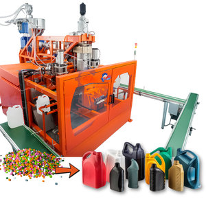 เครื่องขึ้นรูปพลาสติกแบบอัดรีดเป่าลมอัตโนมัติ สำหรับผลิตถัง HDPE PP บาร์เรล เจอร์รี่แคน และภาชนะต่างๆ - Product Image 1