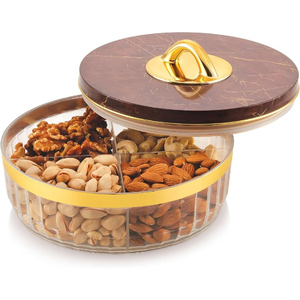 Boîte à bonbons en bois en forme d'étoile à prix abordable avec motif végétal gravé, conteneur décoratif artisanal pour cadeaux - Product Image 2
