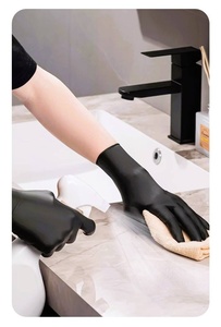 Gants en nitrile jetables OEM ODM, imperméables, sans latex, gants de protection - Product Image 3