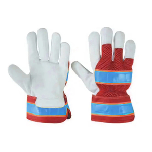 Guantes de Seguridad de Cuero Vacuno de Alta Calidad con Función Anticorte, Gran Venta a un Precio Económico - Product Image 5