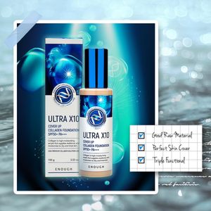อีนั้ธ อัลตร้า เอ็กซ์10 คอลลาเจน มอยส์เจอร์ไรเซอร์ ฟาวเดชั่น เอสพีเอฟ50+ พีเอ+++ สำหรับทุกสีผิว - Product Image 6