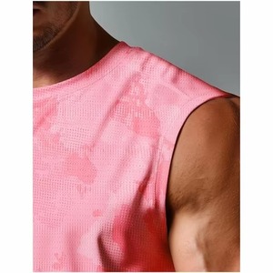 Camisetas de Gimnasio Personalizadas al por Mayor para Hombre, Sublimadas, Casuales, Transpirables, de Poliéster/Algodón, Sólidas, de Alta Calidad - Servicio OEM para Fitness - Product Image 3