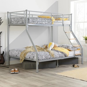 Letto a Castello Premium per Dormitori Operai, Struttura in Acciaio, Doppio Livello, Soluzione <span class=keywords><strong>Salvaspazio</strong></span> per il Riposo - Product Image 5