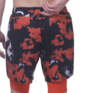 Shorts en toile de coton de qualité supérieure pour hommes grandes tailles, style streetwear tendance, taille élastique, motif uni, nouveauté en vente en ligne - Product Image 6