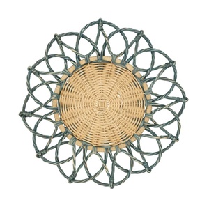 Wholesale Rattan Placemat Charger Natural <b>Woven</b> Eco-Friendly Table Mats Custom Size for Dining Table Home Decor FBA KingCraft - Product Image 4