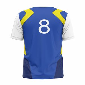 Camisetas Deportivas Personalizadas 100% Poliéster Tejido, Transpirables, de Secado Rápido, Anti-UV, Ecológicas, Cuello Redondo, Manga Corta para Hombre, Corte Regular, OEM - Product Image 3