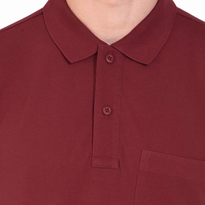 High Quality Men's <b>Pocket</b> <b>Polo</b> <b>Shirts</b> Custom Design <b>Polo</b> <b>Shirts</b> Maroon Color Pullover Golf Jerseys for Men - Product Image 2