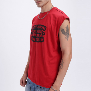 T-shirt sans manches pour hommes, débardeur de sport de qualité supérieure, tissu respirant à séchage rapide, design confortable et flexible pour l'entraînement en salle de sport - Product Image 4
