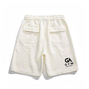 GYM Active High Quality Custom 100% Polyester Canvas Sports <b>Shorts</b> <b>Women</b> Men Hot Sale Summer Acid Wash Streetwear Elastic Waist - Product Image 6