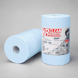 Rouleau de chiffons en papier multi-usages Krclean, rond, uni, réutilisable, pour la maison et la cuisine - Product Image 1