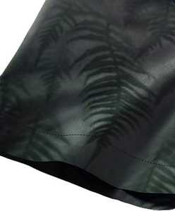 Chemise boutonnée décontractée pour homme à manches courtes, imprimé feuilles de palmier tropical hawaïen, idéale pour l'été et les vacances à la plage - Product Image 2