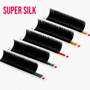 Plateaux d'extensions de cils Charmlash en soie noire, longueurs mixtes, volume glamour intense, vente en gros - Product Image 1