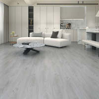 Plancher stratifié 8mm 12mm pour intérieur, revêtement de sol en bois stratifié PVC 3D embossé à clipser