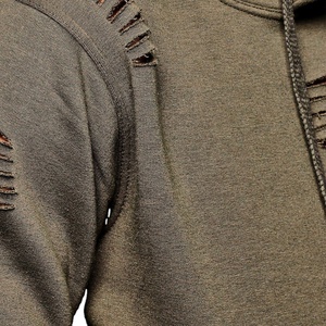 <b>Top</b> Quality Custom Made Men <b>Distressed</b> Tracksuits Set Customized 100% Cotton Made Men <b>Distressed</b> Tracksuits - Product Image 3