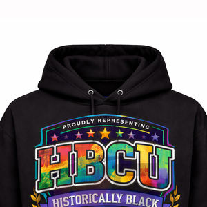 Hoodie personnalisé pour les universités et les collèges HBCU, look stylé, chaud, confortable, durable, professionnel. - Product Image 2
