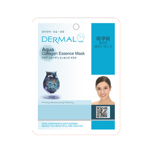 Masque d'essence de collagène DERMAL Aqua - Beauté coréenne, soins de la peau coréens, cosmétiques coréens, masque visage sans cruauté, anti-inflammatoire - Product Image 1