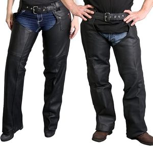 Chaps en cuir pour hommes et femmes, design unique, prix abordable, meilleure qualité, chaps de moto - Product Image 1
