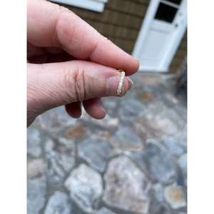 Pendientes de Aro de Oro de 14K con Diamante Redondo de Laboratorio de 0.30ct, Aros Minimalistas con Diamantes, Regalo de Aniversario, Cumpleaños, Graduación, para Ella - Product Image 1