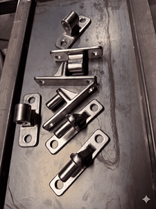 Wrought Iron Garden Gate Contemporary Design Manual Swing <b>Door</b> Exterior Use Finished Surface Metal Entry Gate - Product Image 5