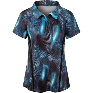 เสื้อโปโลผู้หญิงแบบ OEM สั่งทำพิเศษ แขนสั้น ผ้าฝ้าย 100% ระบายอากาศได้ดี สวมใส่สบาย ทอแบบเรียบ สีพื้น สำหรับฤดูใบไม้ผลิและฤดูร้อน ทรงปกติ - Product Image 5
