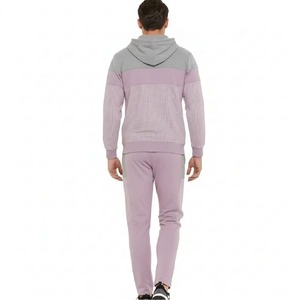 <b>Top</b> Notch Quality Two Piece Winter Hooded Casual Men's Fleece Oversized Breathable <b>Zipper</b> Tracksuit Sets Jogging Wholesale - Product Image 3