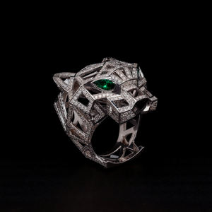 Anillo de Compromiso/Boda de Oro Blanco de 14k con Diamante Tallado Cultivado en Laboratorio IGI/GIA, Anillo Fino Unisex para Joyería de Estilo Hip-hop Rap - Product Image 3