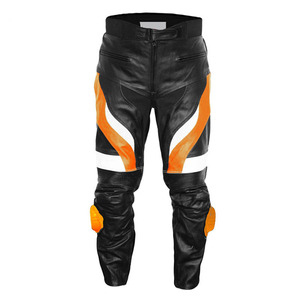 Leather Pants for <b>Men</b> Low Price Best-selling Direct Factory Stock Leather Pants for <b>Men</b> Custom Logo Leather Pants - Product Image 5