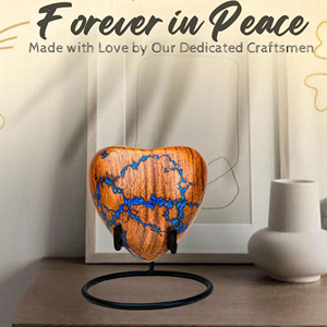 Classic Rosewood Memorial Urn for Human Ashes Decorative Wooden Urn for Home Memorial Display by AYAANS - Product Image 2
