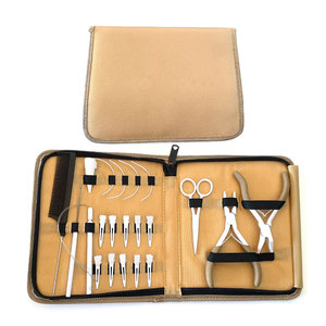 Kit de Extensiones de Cabello de Alto Rendimiento al por Mayor, Juego de Herramientas Profesionales de Alta Calidad para Extensiones de Cabello con Micro Anillos - Product Image 1