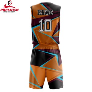 Maillot de basketball sans manches personnalisé à col en V, respirant, imprimé, grande taille pour adultes, séchage rapide et évacuation de l'humidité - Product Image 5