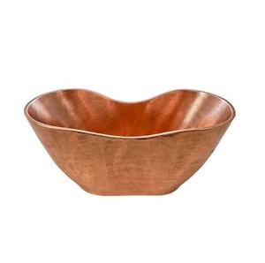 Bañera de cobre natural 100%, bañera pesada de forma ovalada de diseñador único, hecha a mano, forma de doble pared, fábrica de fabricante al por mayor - Product Image 1