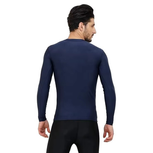 เสื้อยืดแขนยาวคอร์ดูรอยทรงปกติสำหรับผู้ชาย ปรับแต่งได้ตามต้องการ ระบายอากาศได้ดี เป็นมิตรกับสิ่งแวดล้อม เหมาะสำหรับออกกำลังกายและเล่นกีฬา - Product Image 4