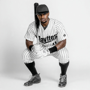 Oversize Striped Line Baseball Uniform Button <b>Down</b> Printed Baseball Jersey Tops Men Training Wear Soft Baseball Uniforms - Product Image 1