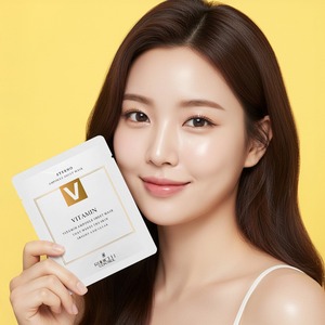 [ROOICELL] Mascarilla Facial en Láminas con Ampolla de Vitaminas Eterno, K-Beauty Hidratante, 25 ml, 10 Láminas, Cuidado Radiante, Paquete de Mascarillas con Vitaminas - Product Image 2