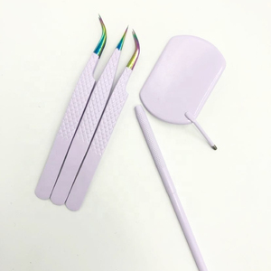 อุปกรณ์ต่อขนตา แหนบสำหรับต่อขนตา แหนบสแตนเลสสีตามสั่ง - Product Image 2