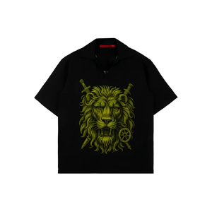 Camiseta deportiva con cuello redondo y estampado de león de Cosh Sports |   Camiseta de Verano Unisex Moderna con Calidad Duradera para Uso Activo y Casual - Product Image 6