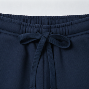 Pantalones Deportivos de Algodón Azul Marino para Hombre PRO ENTERPRISES, Cintura Elástica, Cintura Alta, Antiestáticos, Lavado Ácido, Casuales, con Bolsillos Laterales - Product Image 2