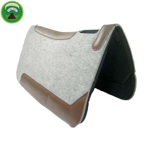 Sillín de fieltro de PU para caballo, almohadilla gris de alta calidad - Product Image 6