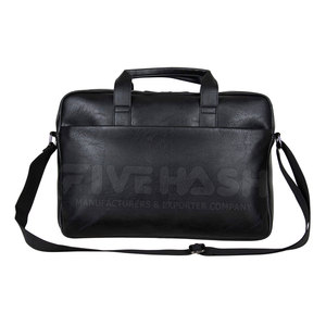 Leather <b>Laptop</b> <b>Bag</b> With Lightweight Design And Spacious Compartments Perfect For Professionals Office <b>Work</b> And Daily Travel - Product Image 2