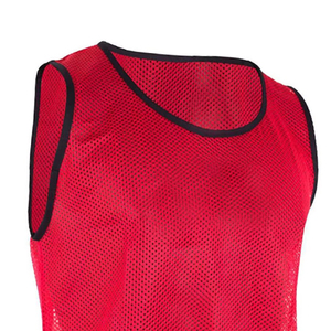 Low MOQ Printed Reversible Mesh Lightweight Quick Dry UPF 50 Summer Soccer Training <b>Bibs</b> Breathable Polyester Vest Sleeveless - Product Image 5