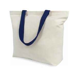 Premium Canvas Beach Tote <b>Bag</b> <b>Medium</b> <b>Size</b> Large Capacity Zipper Closure Gift OEM ODM Manufacturer Vietnam - Product Image 2