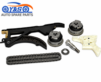 Kit Rantai Timing Baru dengan 2 Gear VVT untuk Mesin N52B30 3.0T E90 E70 F10 X3 X5 Kit Perbaikan-Baja Paduan 7-Piece