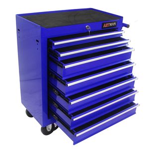Carrello Portautensili Blu Multifunzionale a 7 Cassetti con Ruote, Soluzione Pratica per lo Stoccaggio - Product Image 4