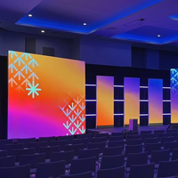 Écran LED de scène pour mur vidéo de fond de scène de concert P2.9 P3.91 P4.8 Panneaux LED intérieurs/extérieurs Mur LED de location Écran d'affichage LED