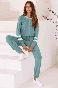 2025 qualité supérieure nouvelles femmes été survêtement 2 pièces ensemble personnalisé motard été ensemble femmes - Product Image 6