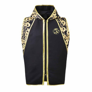 Sweat-shirts en satin de soie pour le sport, coupe classique, nouveau style, couleur unie, sweat-shirts en satin de soie pour la boxe - Product Image 1